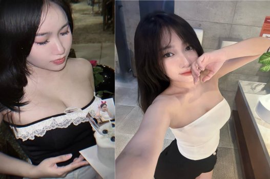 mirror sex Em bú mút chảy nước cả mắt xuất đầy miệng em